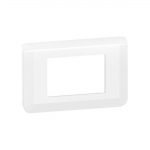 Рамка Legrand Mosaic 1 пост 3 модуля, белый, (078803L)