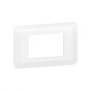 Рамка Legrand Mosaic 1 пост 3 модуля, белый, (078803L)