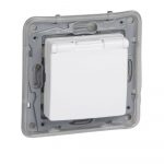 Legrand 764547 NILOE Роз. крыш. 2К+З IP44 Бел