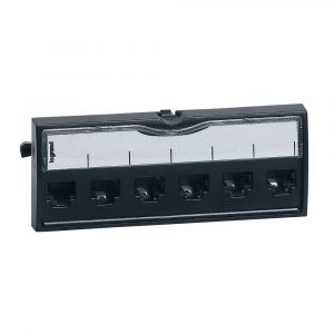Legrand 033775 Коннектор STP 6RJ45 кат6А LCS3